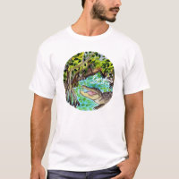 Acuarela del Parque Nacional Everglades