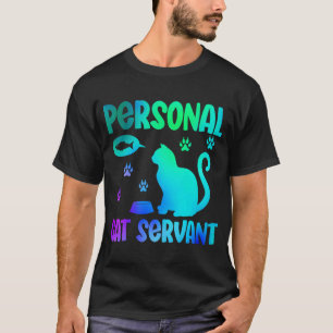 Camiseta Acuarela del servador de gato personal animal 1