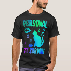 Camiseta Acuarela del servador de gato personal animal 1