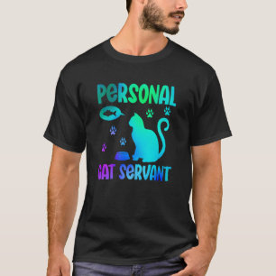 Camiseta Acuarela del servador de gato personal animal 1