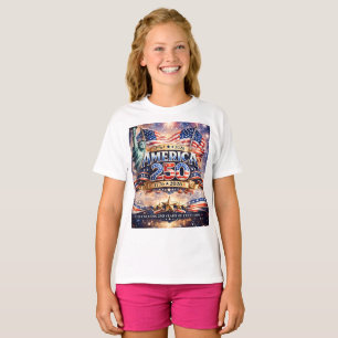 Camiseta Acuarela Día de la Independencia