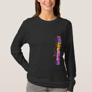Camiseta Acuarela Edimburgo Letras en Edimburgo