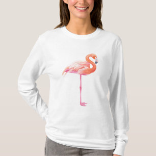 Camiseta acuarela flamenca