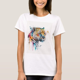 Camiseta Acuarela jaguar