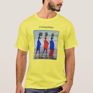 Camiseta Acuarela Kenia: Arte africano, Fortunes Carriles