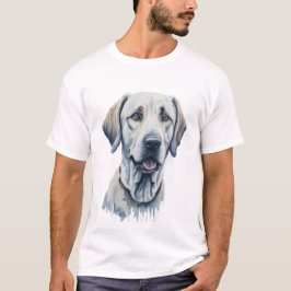 Camiseta Acuarela Labrador Recuperador