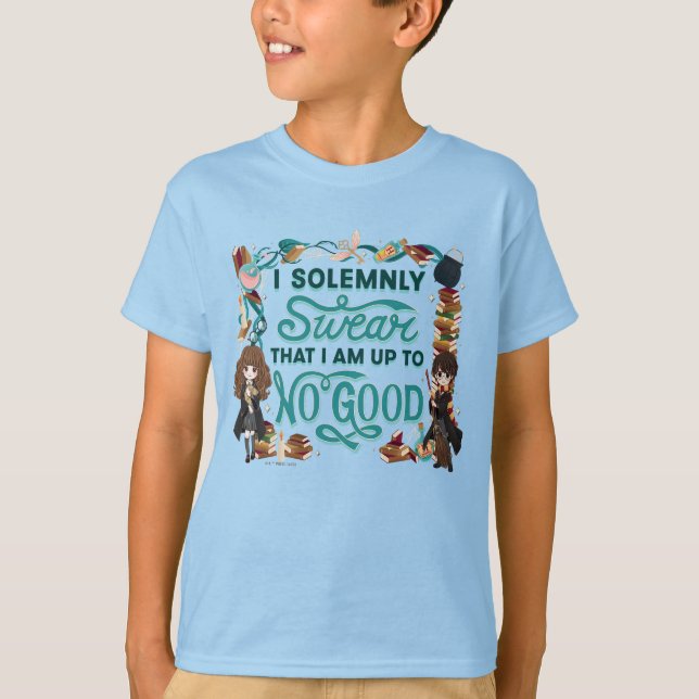 Camiseta Acuarela mágica "Yo suero solemnemente" (Anverso)