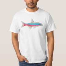 Acuarela Neon Tetra Fish