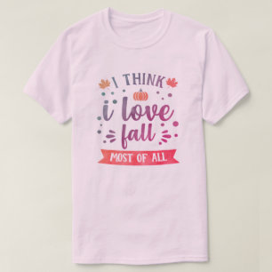 Camiseta Acuarela Ombre me encanta Caer la mayor parte del