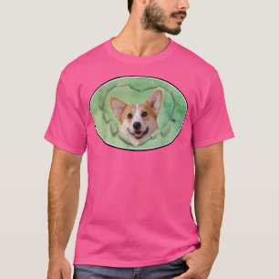 Camiseta Acuarela Perro Pembroke Welsh Corgi