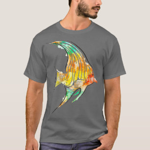 Camiseta Acuarela Pescado tropical