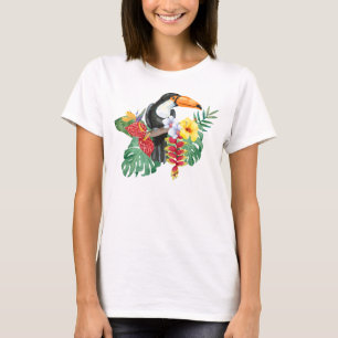 Camiseta Acuarela Tropical Toucan