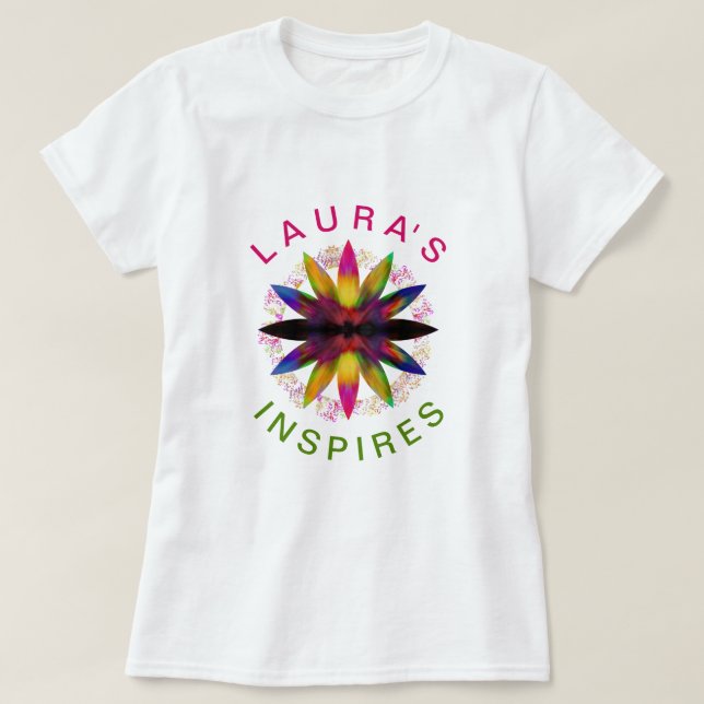 Camiseta Acuarela Yoga Lotus Meditación holística (Diseño del anverso)
