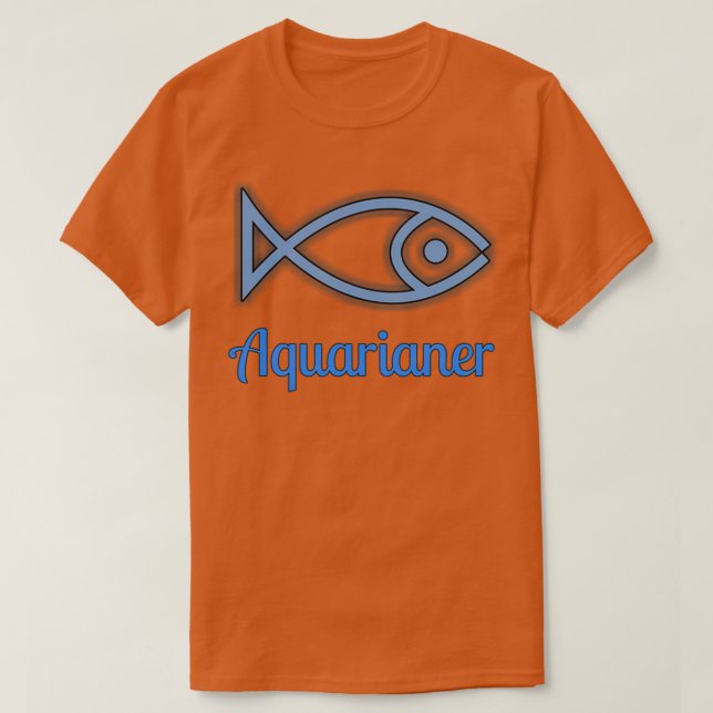 Camiseta Acuario (Diseño del anverso)