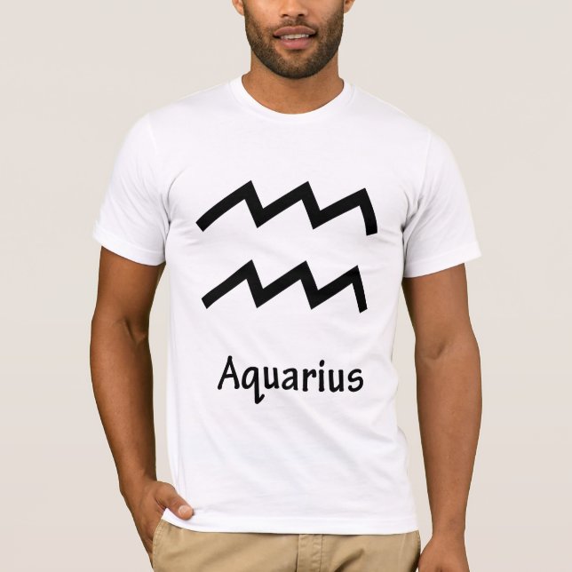 Camiseta acuario (Anverso)