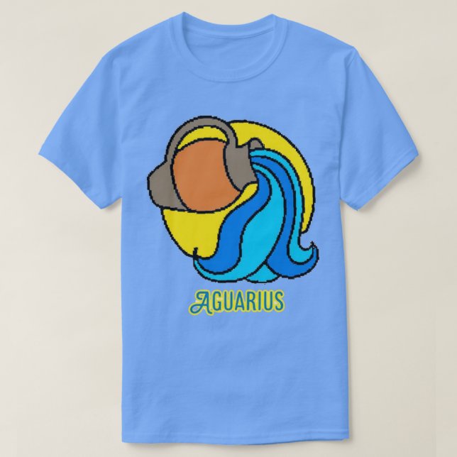 Camiseta Acuario 15 (Diseño del anverso)