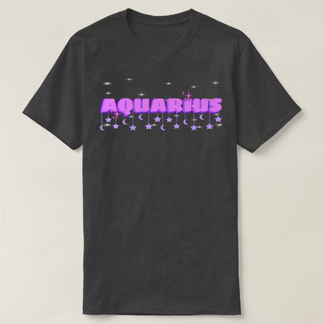 Camiseta Acuario 2 (Diseño del anverso)