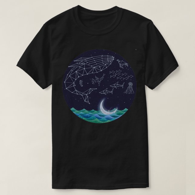 Camiseta Acuario 2 (Diseño del anverso)
