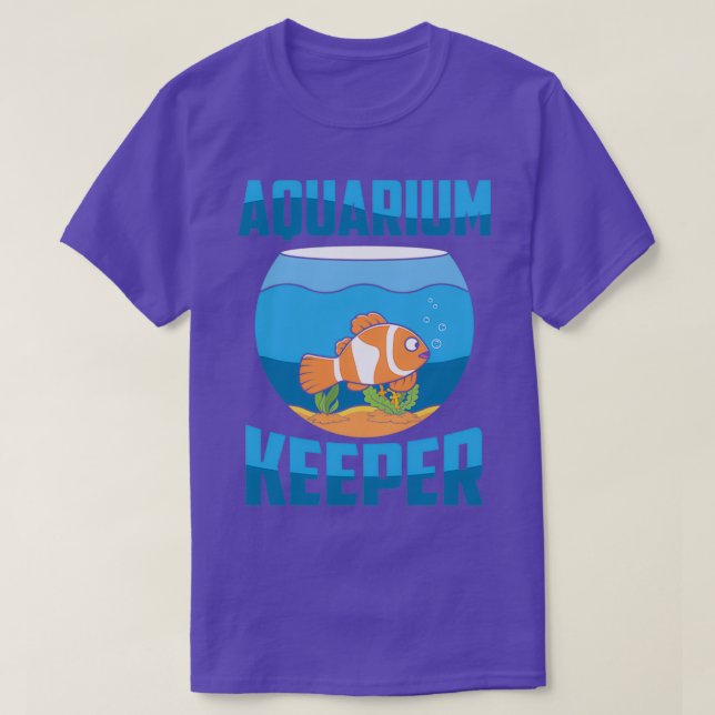 Camiseta Acuario Acuario Acuario Pescador Pescador 4 (Diseño del anverso)