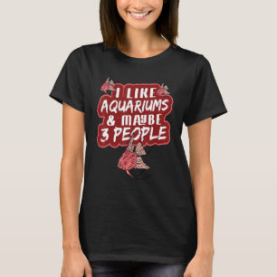 Camiseta Acuario acuario Aquarist Fish Keeper Funny Fi
