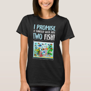 Camiseta Acuario Acuario de Depósito de Peces Pescado de Ag
