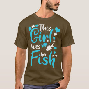 Camiseta Acuario acuático acuario Hobby Pescador