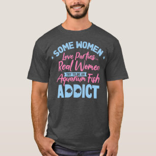 Camiseta Acuario Adicción al Pescado Mujeres Acuáticas 4