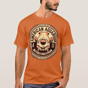 Camiseta acuario americano mejor logotipo