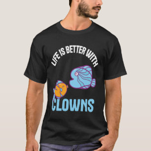 Camiseta Acuario De Agua Salada Con Payasos 1