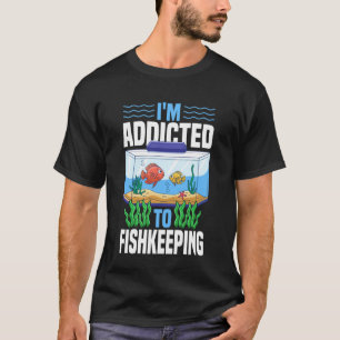 Camiseta Acuario de agua salada Me encanta la acuariofilia