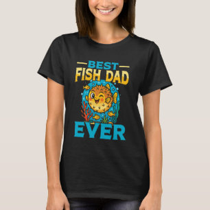 Camiseta Acuario de agua salada Papá Padre Mejor Papá de pe