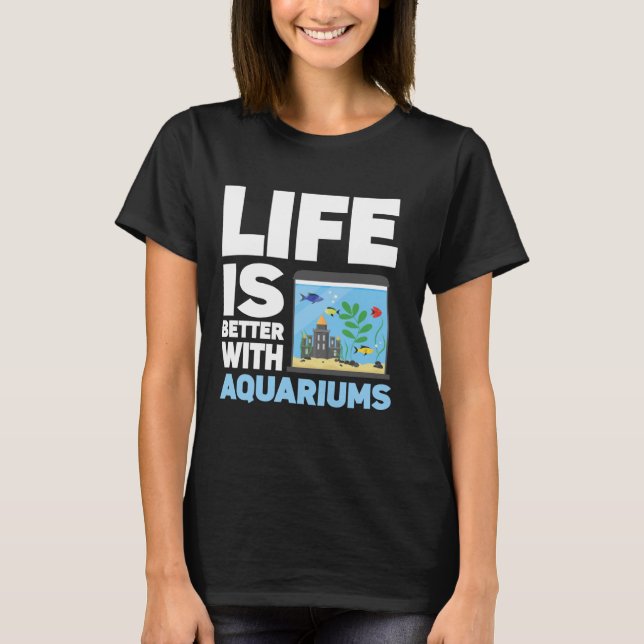 Camiseta Acuario de Aquascaper (Anverso)