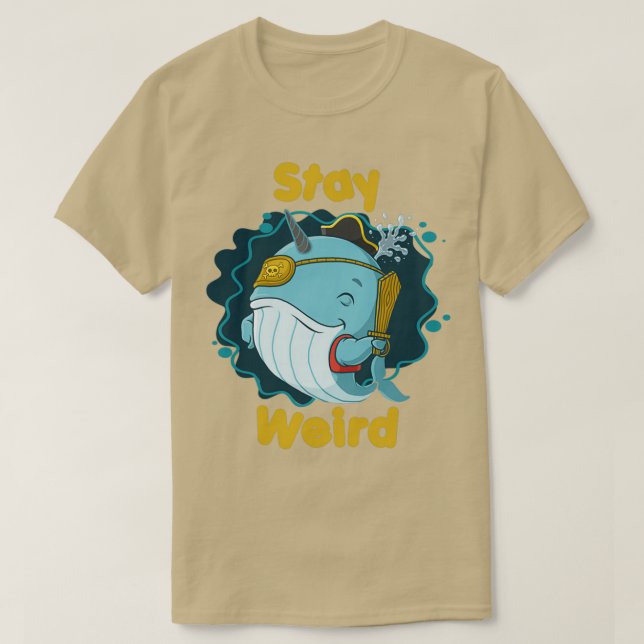 Camiseta Acuario de ballenas (Diseño del anverso)