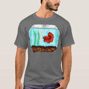 Camiseta Acuario de Betta Fish