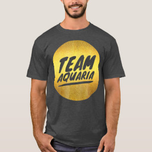 Camiseta Acuario de equipo - Efecto Emblema de oro