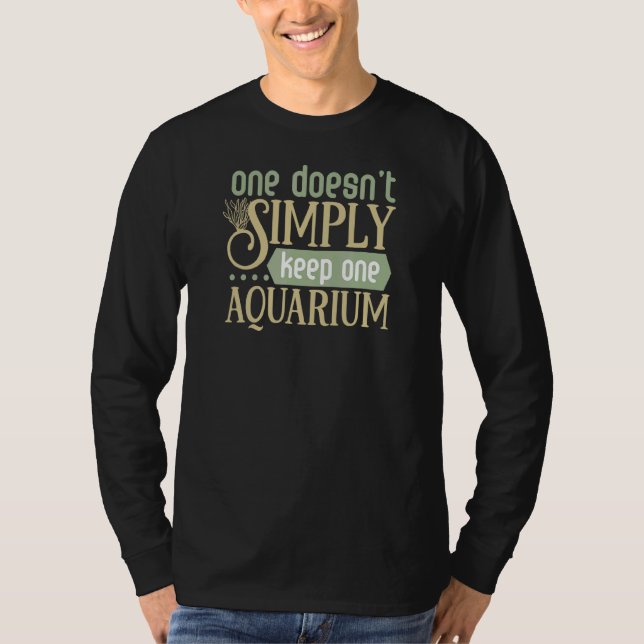Camiseta Acuario de Fisher Fish Tank (Anverso)