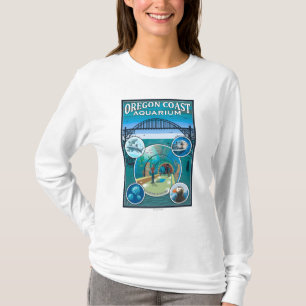 Camiseta Acuario de la costa de Oregon