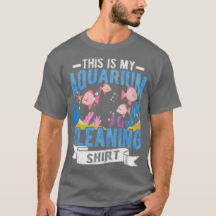 Camiseta Acuario de lavado de peces de arrecifes acuáticos