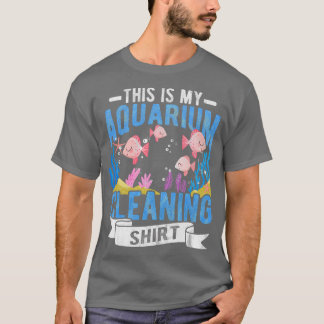 Camiseta Acuario de lavado de peces de arrecifes acuáticos