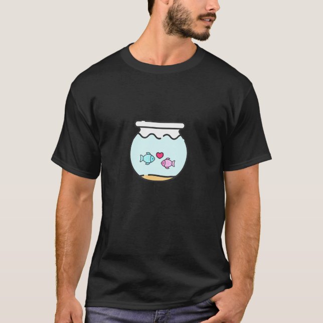 Camiseta Acuario de pecera (Anverso)