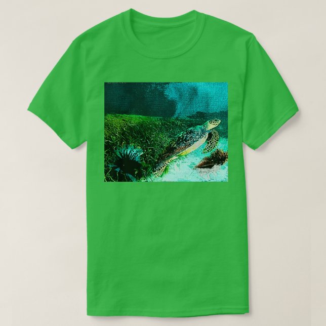 Camiseta Acuario de peces 3 (Diseño del anverso)