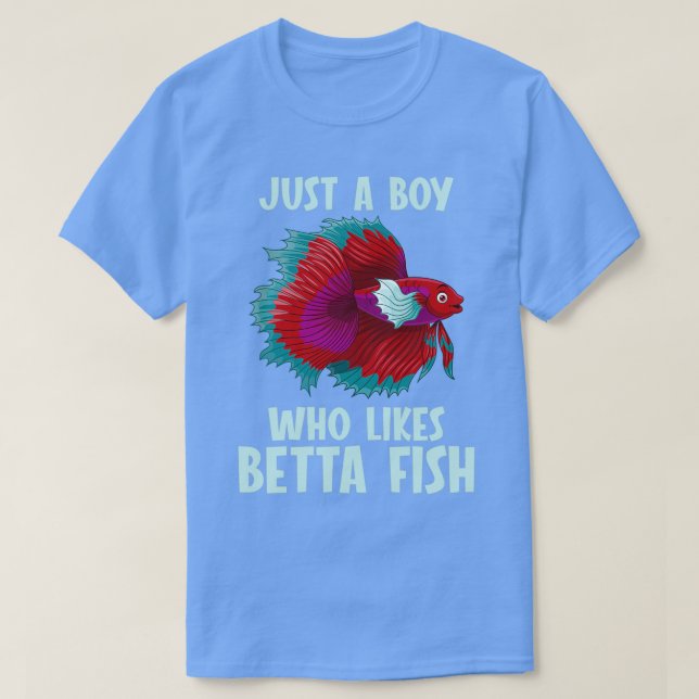 Camiseta Acuario de peces acuarios contra peces Betta (Diseño del anverso)