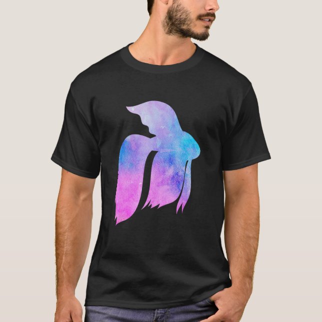 Camiseta Acuario de peces Betta 1 (Anverso)