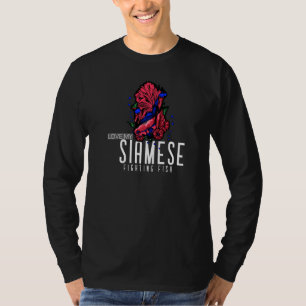 Camiseta Acuario de peces Betta Fish de Siamés