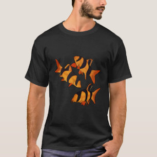 Camiseta Acuario de peces Clown Loach Diseño-Botia Tiger