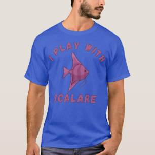 Camiseta Acuario de peces escalares para amantes del acuari