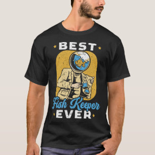 Camiseta Acuario de Pesca Junkie Aquarist Saltwater Tan