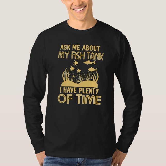 Camiseta Acuario de pesca Keeper Marine Life Fish Tank (Anverso)