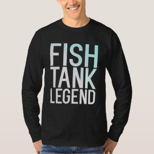 Camiseta Acuario de pescadores de la leyenda del tanque de