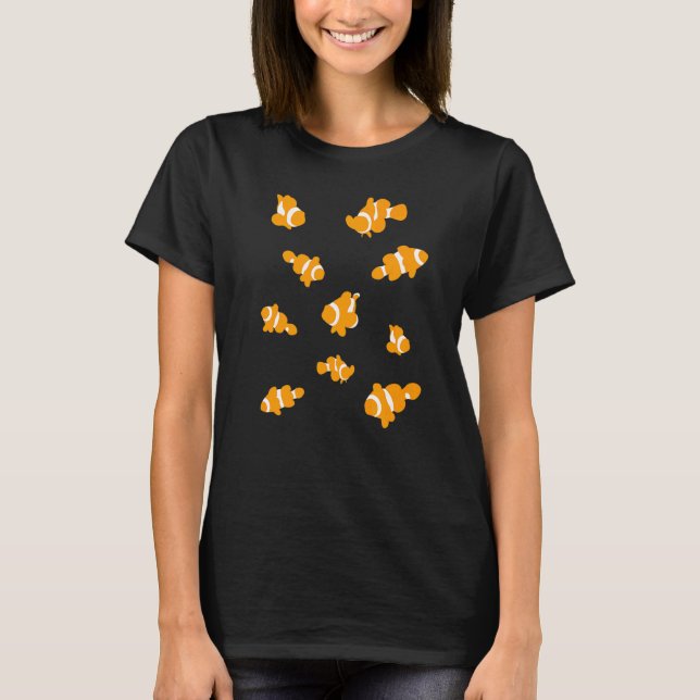 Camiseta Acuario de Pez Payaso (Anverso)